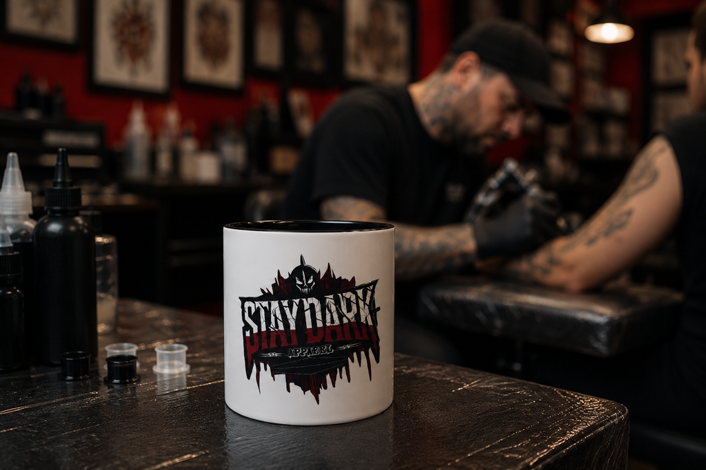 STAY DARK-FUEL THE DARKNESS-Ceramic Mug