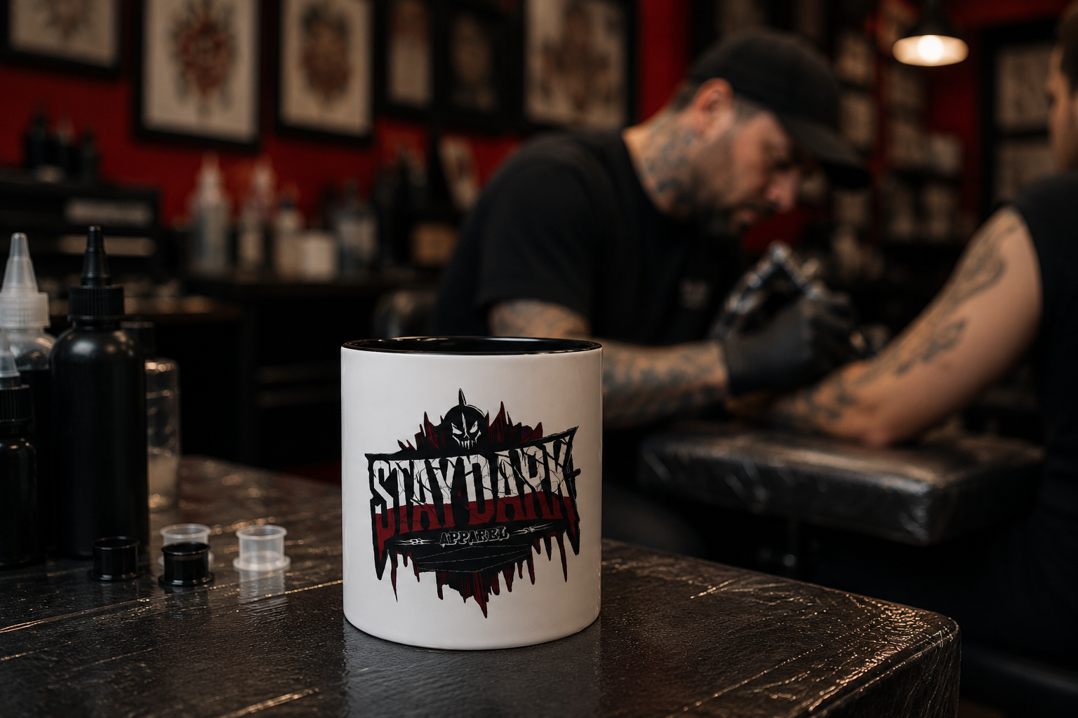 STAY DARK-FUEL THE DARKNESS-Ceramic Mug