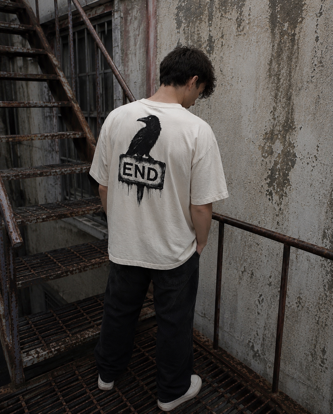 THE POINT OF NO RETURN-Unisex Oversized Tee