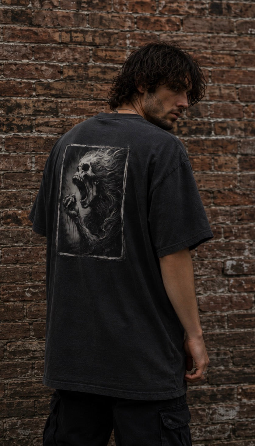 FEED THE VOID-Unisex Oversized Tee
