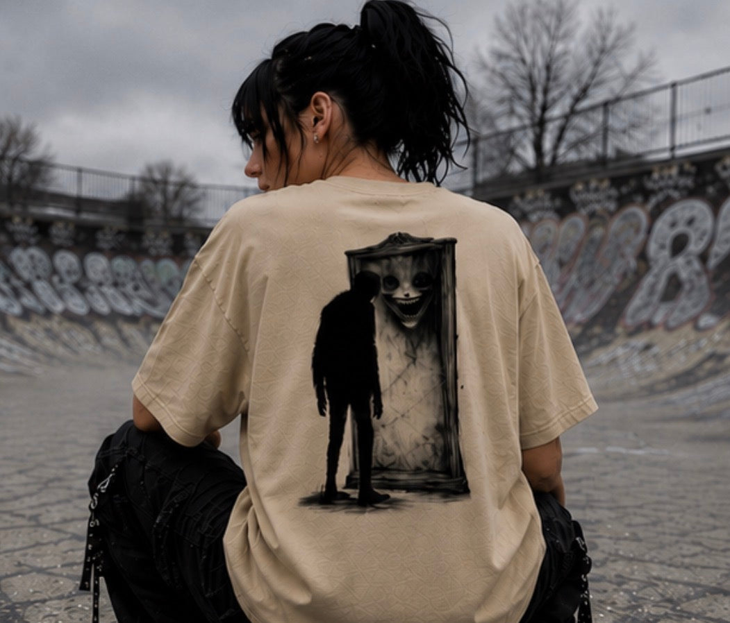 THE PERMANENT GUEST-Unisex Oversized Tee
